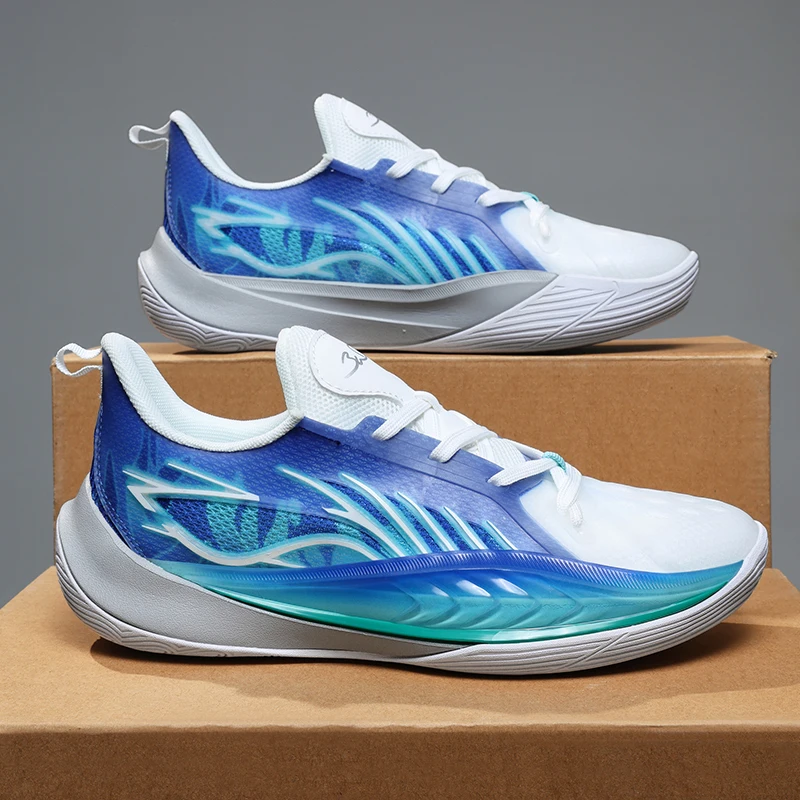 

Молодежные баскетбольные кроссовки Speed Low Top унисекс для спорта и бега, дышащие, с улучшенной резиновой подошвой