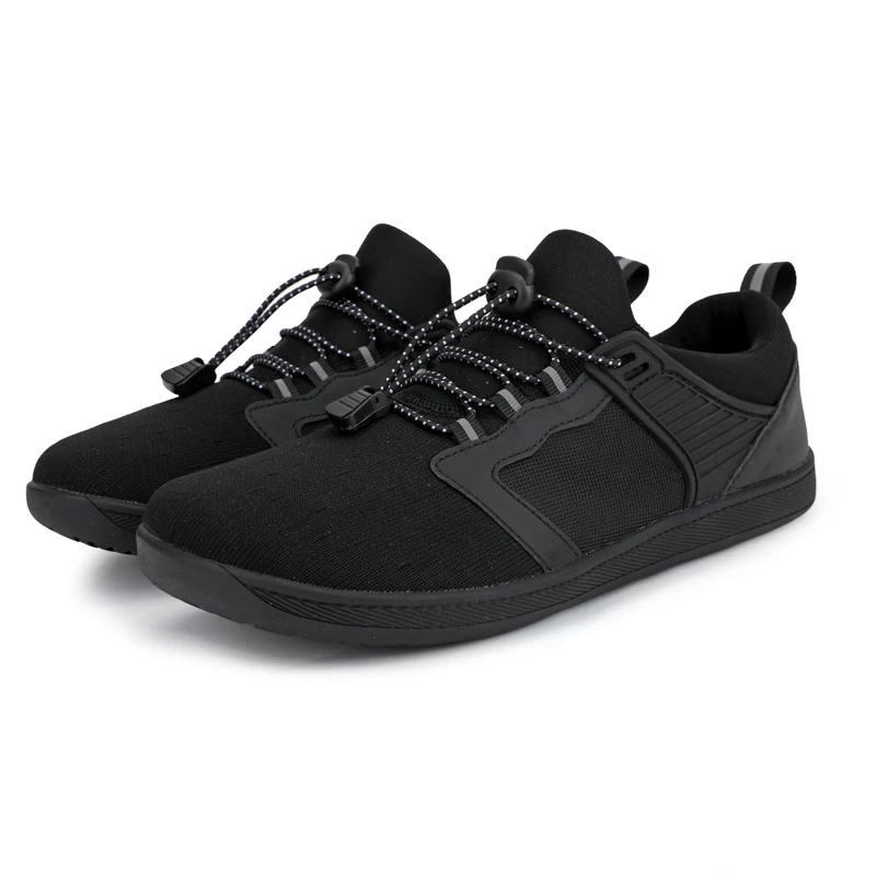 Sneakers larghe da uomo Zero Drop Sole rilassamento ottimale Cross-Trainer da uomo scarpe a piedi nudi e minimaliste Zero Drop Sole punta larga Box