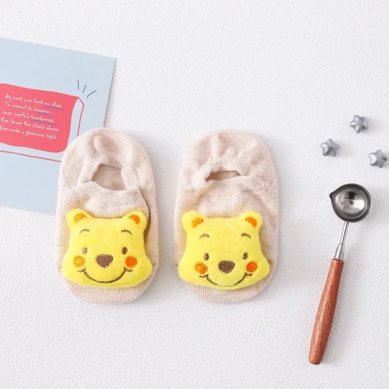 0-3 Years Children Sock Cute Newborn Baby Children Sock  Non Slip 3D Animal Figures Cartoon Sock Cotton Comfortable Sock