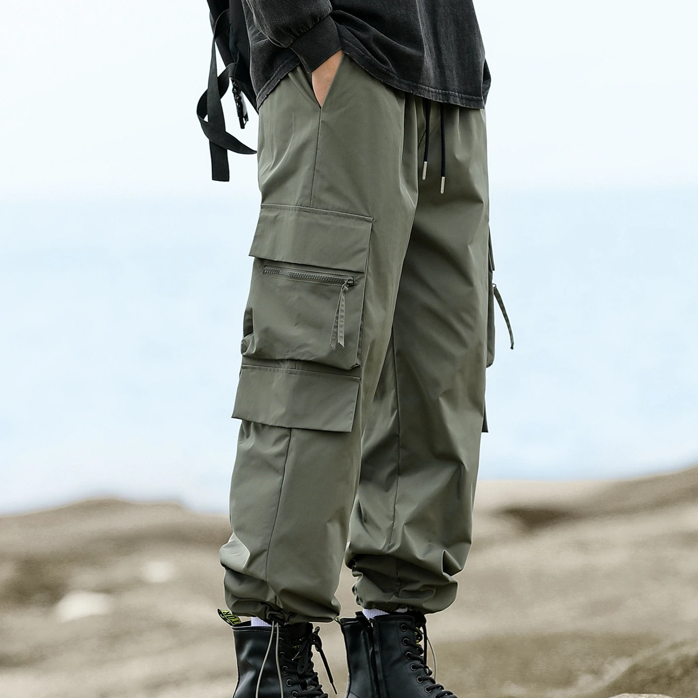 

Новые мужские походные брюки, весенние уличные тактические брюки, ветрозащитная и водонепроницаемая спортивная одежда, мужская одежда, брюки-карго, мужские 2025