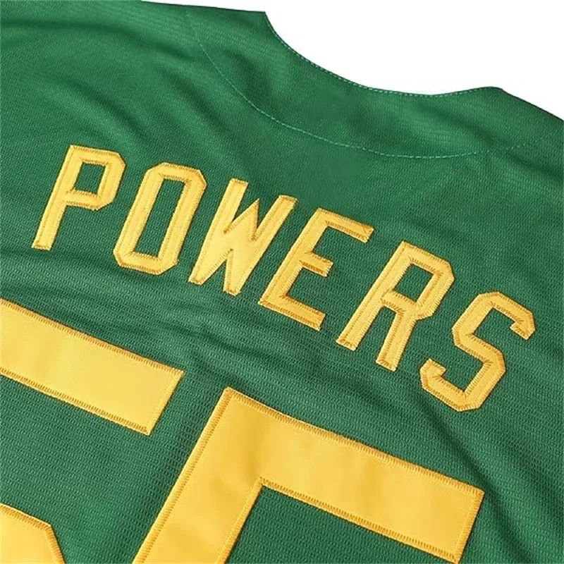 Movie Charros Eastbound and Down Myrtle Beach Mermen Kenny Powers # 55 Baseball Jersey Hip Hop Party Clothing Shirt Theme Par #