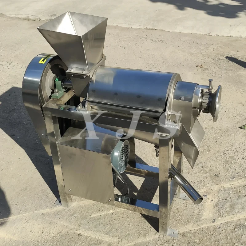 

Industrial Double Screw Press Fruit Grapes Squeezing Price Making Calamansi Juicer Juice Extractor Machine