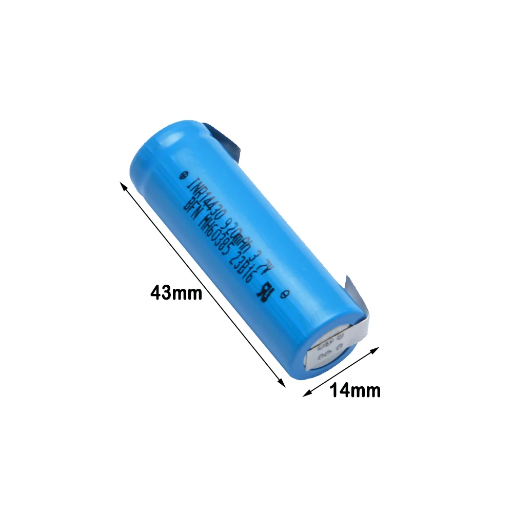 Batería de cepillo de dientes eléctrico de 920mAh y 3,7 v para Braun Oral-B Genius 8X6000 8000 9000 iBrush 8000 9000 Smart 6000 7000