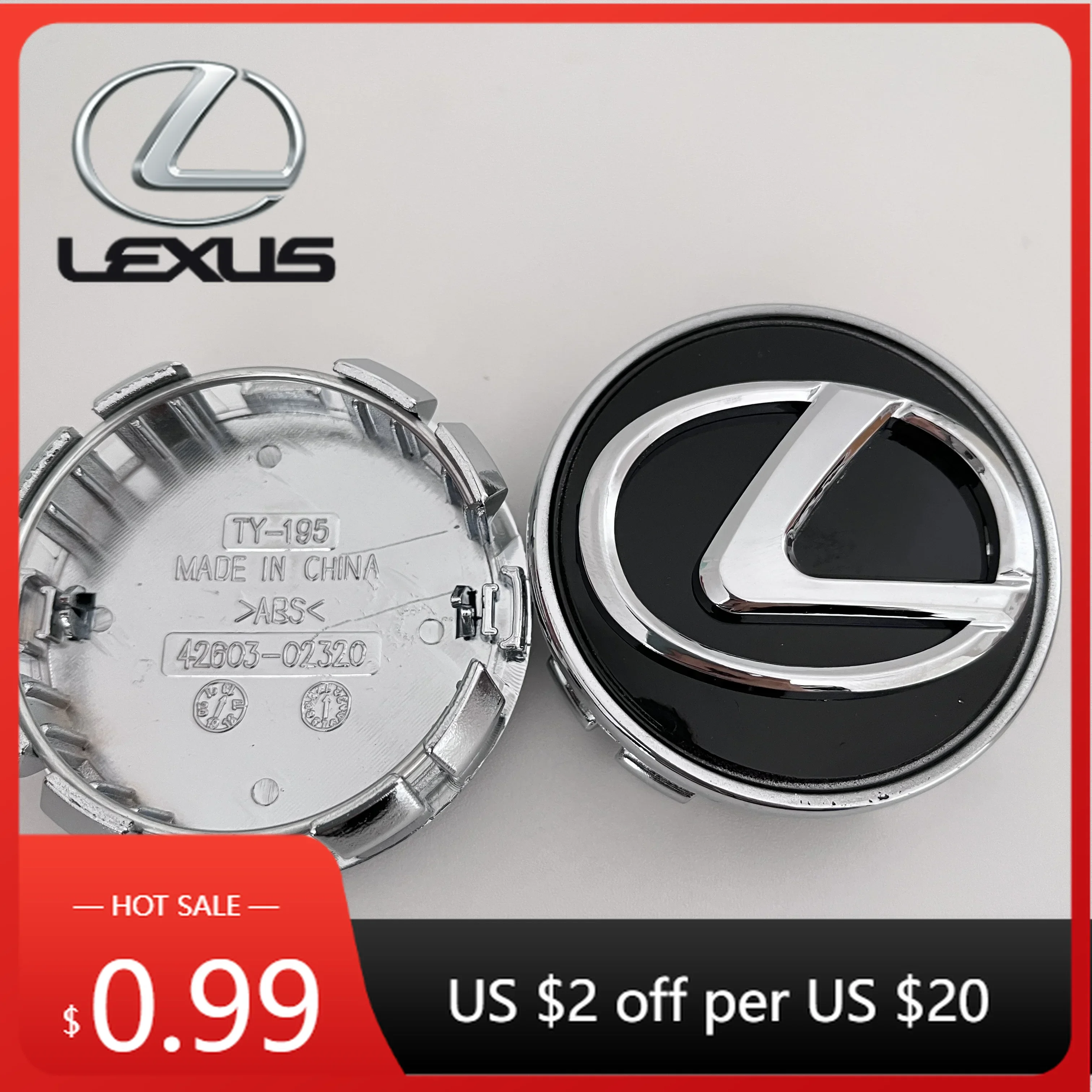 

Interior Stickers For NX200T ES200 ES350 IS300 RX240 GS450h LS500h Car AccessoriesF 4pcs 62mm Wheel Hub Center Caps For Lexus Ba