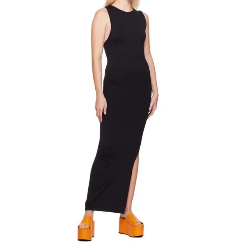 

European and American Fashion Summer Thick High Heels Thick Bottom Banquet and Fashion Slippers Women's Casual Slippers