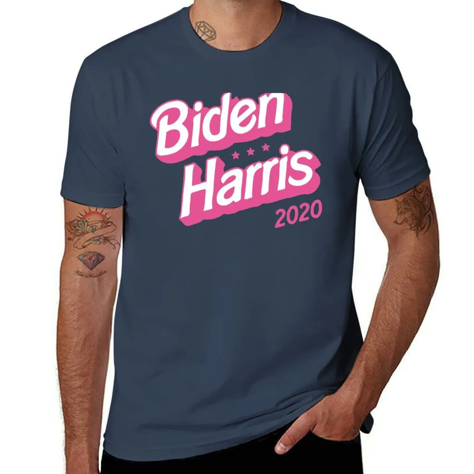 

Biden Harris Pink 2020 USA Election Funny T-Shirt t shirt man designer t shirts for man graphic tees T-Shirt