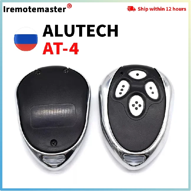 

Replace Alutech AT-4 AR-1-500 AN-Motors ASG1000 AN Motors AT 4 Garage Gate Door Remote Control 433MHz Rolling Code