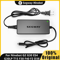 Original Segway 42V 1.7A Charger For Ninebot MAX G2 G30 ES2 ES4 G30LP T15 F40 F2 D38 For Xiaomi M365/Pro Electric Scooter Parts