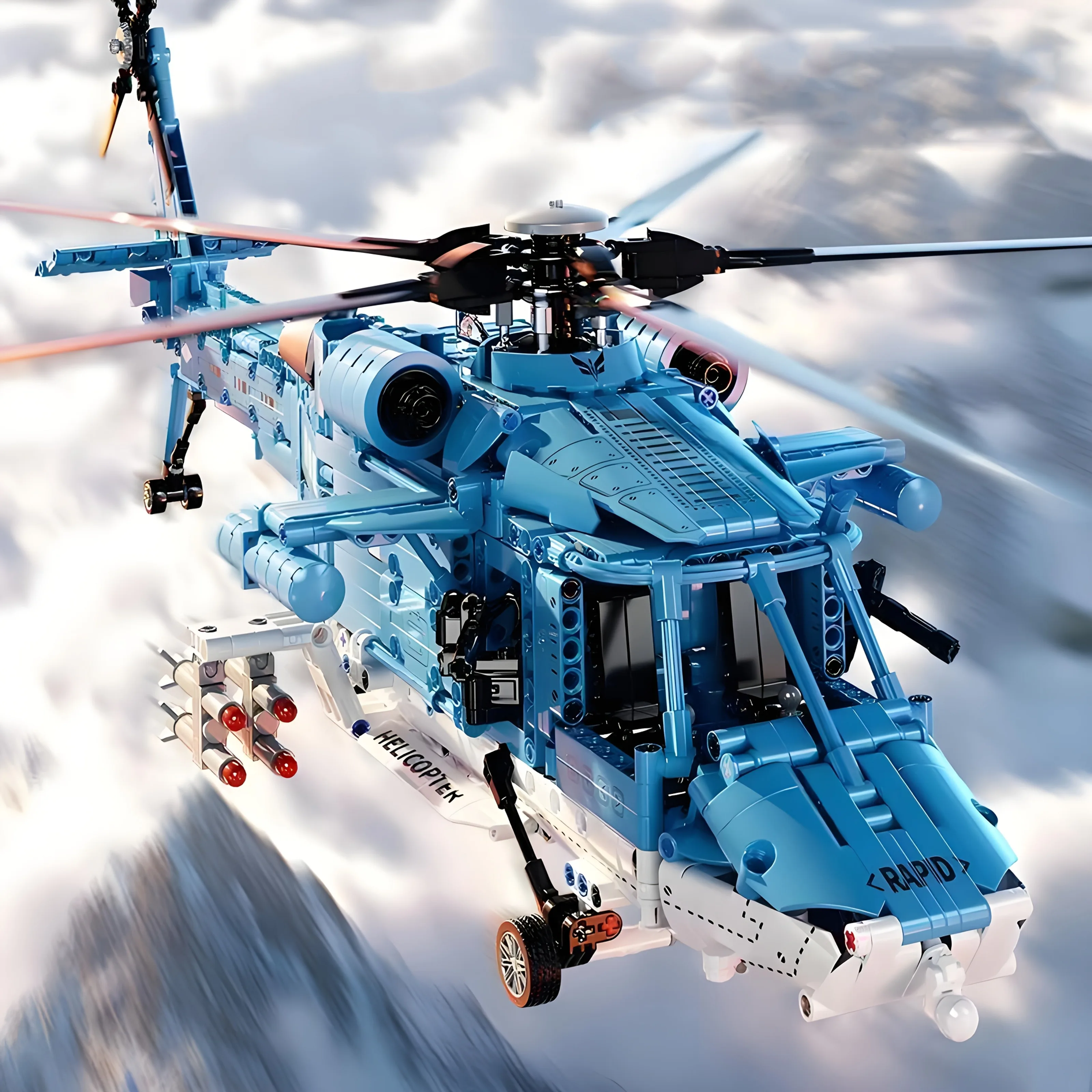 

Конструктор «Транспортный вертолет» 1389 деталей, модель военного самолета-истребителя, кирпичики для сборки, детские игрушки DIY, подарок на праздник