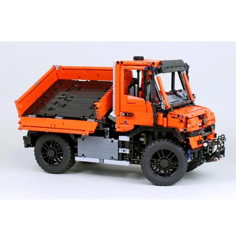 

MOC-191632 U423 Буксировочный грузовик, модель 2506, детали, MOC Creative Boy, развивающие детские строительные блоки на день рождения, игрушка в подарок