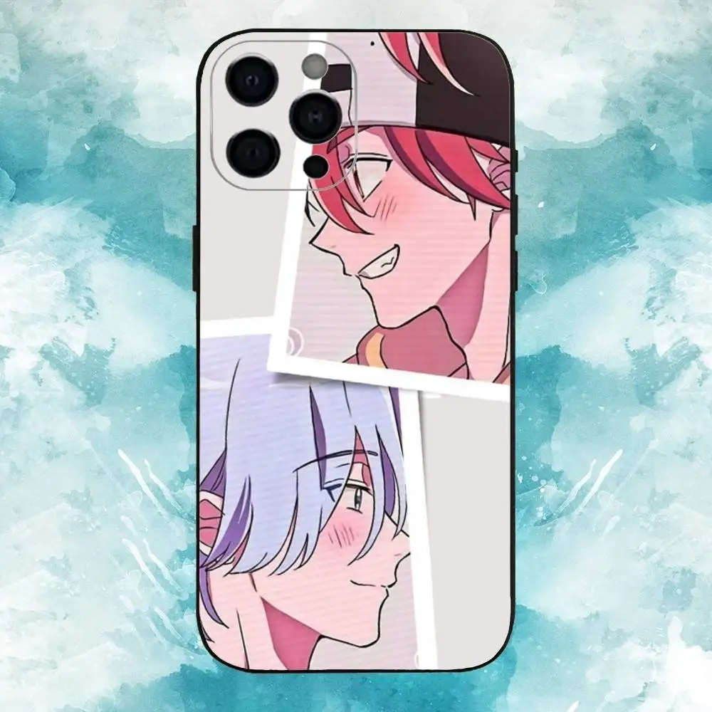 เคสโทรศัพท์ลายอนิเมะ I-Infinity S-SK8 สำหรับ iPhone17,16,15,14,13,12,11 Plus,Pro Max  แบบนิ่ม สีดำ