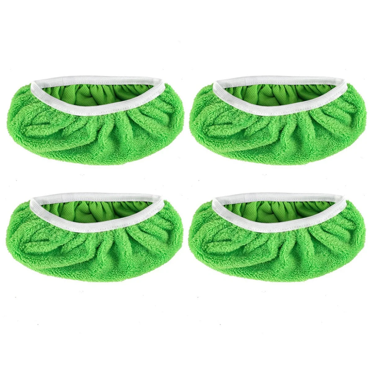 Almofadas de esfregão laváveis para limpeza doméstica, almofadas laváveis, Swiffer Sweeper, Panos de varrição secos e molhados, 4pcs