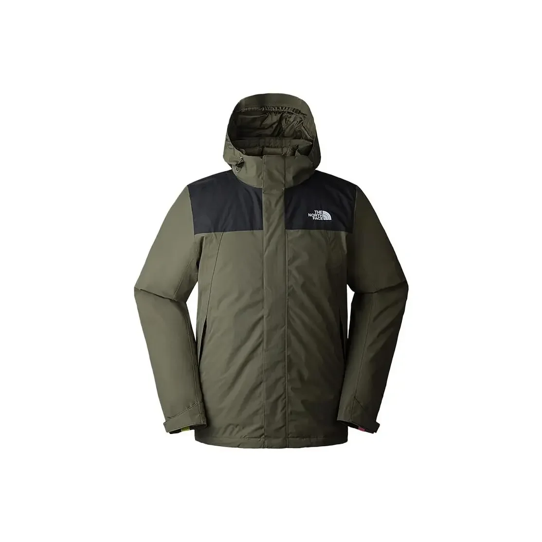 Chaqueta de Senderismo 3 en 1 THE NORTH FACE Dryvent con Forro de Plumón, para Hombre, Color Verde Militar, NF0A892A-21L