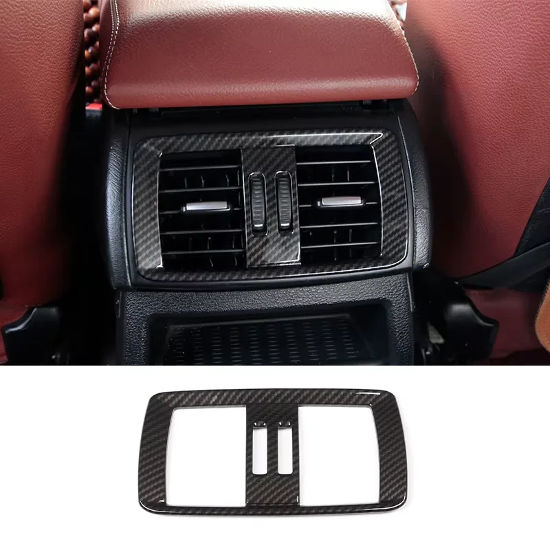 For BMW X3 X4 F25 F26 2011-2017 ABS Carbon Fiber Car dashboard center console gear panel decorative cover sticker interior kit - Image 6