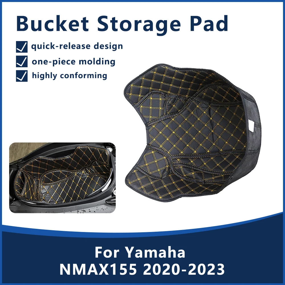 

For Yamaha NMAX155 2020-2023 Motorcycle Seat Storage Luggage Trunk Inner Pad Anti-Scratch Box Liner Protector Accessories