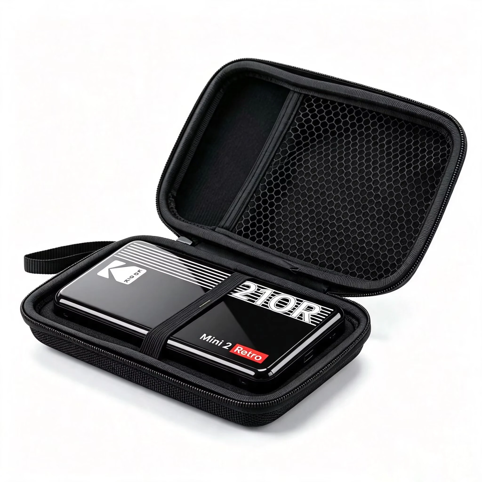 Hard Carrying EVA Case for Kodak Mini 2 3 Retro 4PASS Portable Photo Printer, Kodak Mini 2 Retro P210R