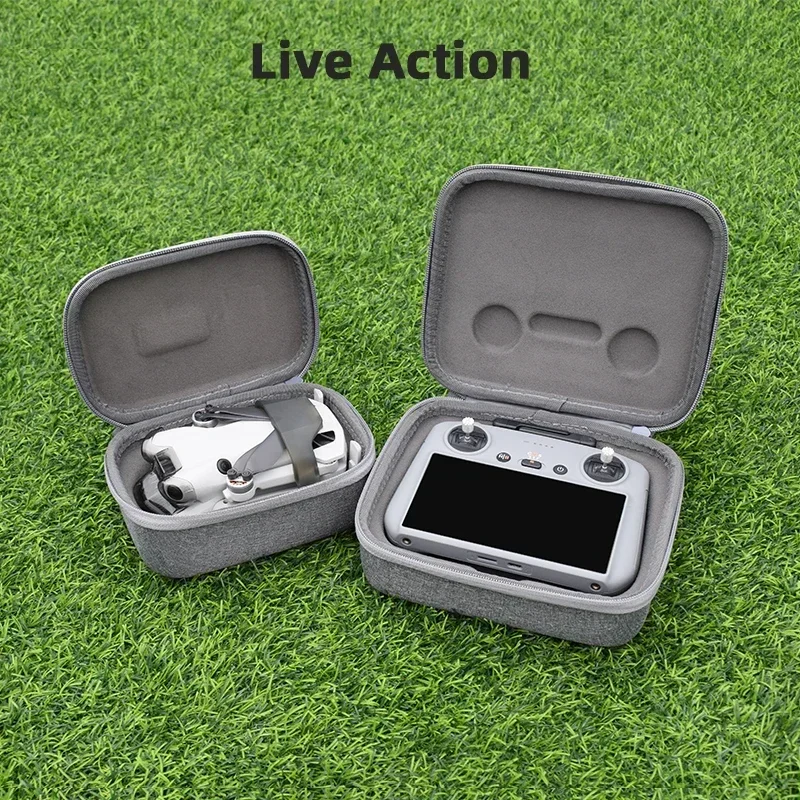 Storage Bag for DJI Mini 4 Pro RC 2 Remote Controller Body Case Portable Carrying Box Handbag Smart Controller Accessories