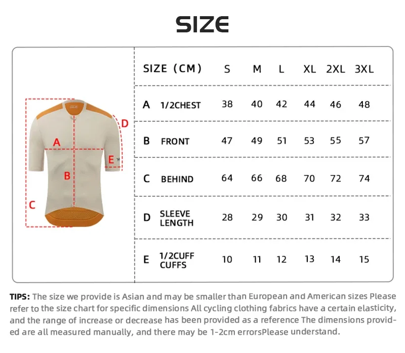 YKYWBIKE Outlet Fahrradbekleidung Sommer Frühling Fahrradtrikot Rennrad-Trägerhose Herren Damen Radtrikot Shorts Basisschichten – Detail 21