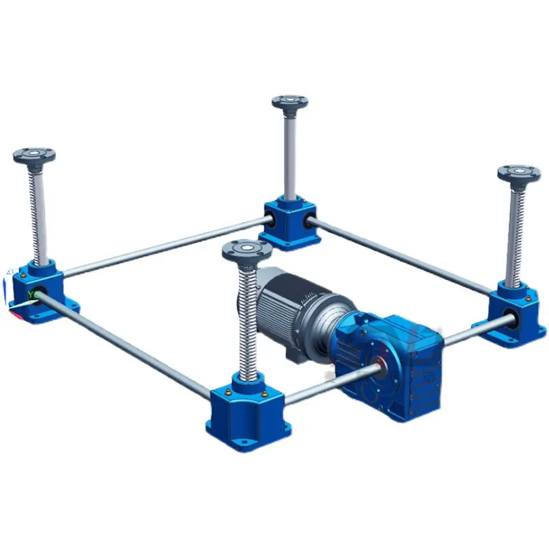 Rack and pinion synchronous lifter electric screw lift