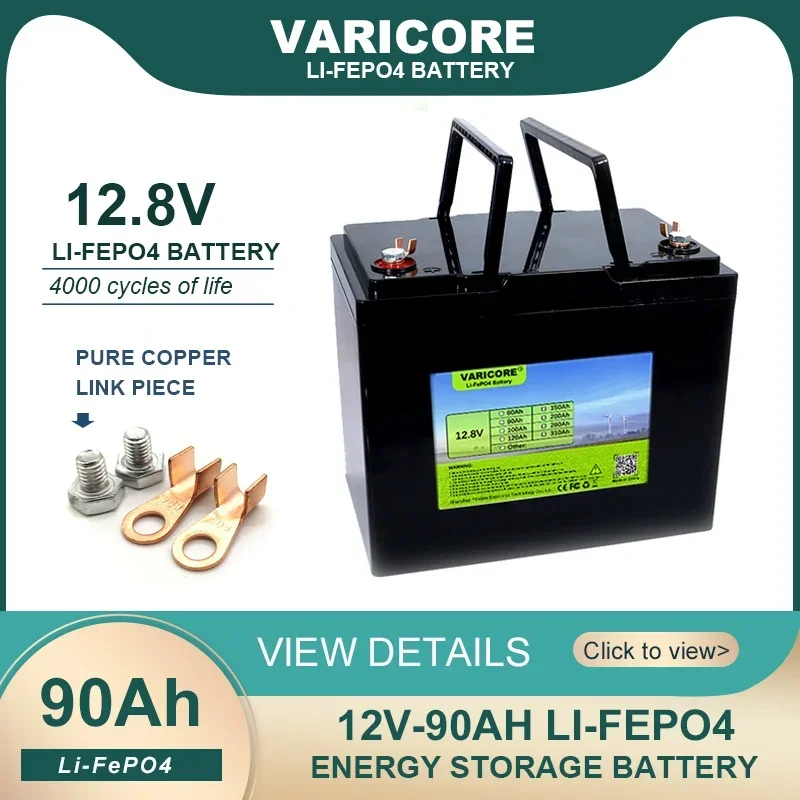 12V 160Ah 120Ah 200Ah LiFePO4 battery 12.8V Lithium iron phospha For RV Campers Golf Cart Off-Road Off-grid Solar Wind batteries