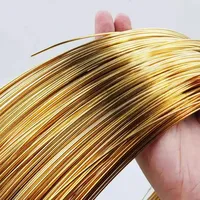 Brass Round Wire Half Hard 0.3mm To 6mm