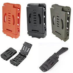 Multifunction K Sheath Kydex Waist Belt Clip Hunting Knife Scabbard Kit Tek Lok Belt Clamp Belt Mag Gun Holster Waist Back Clip