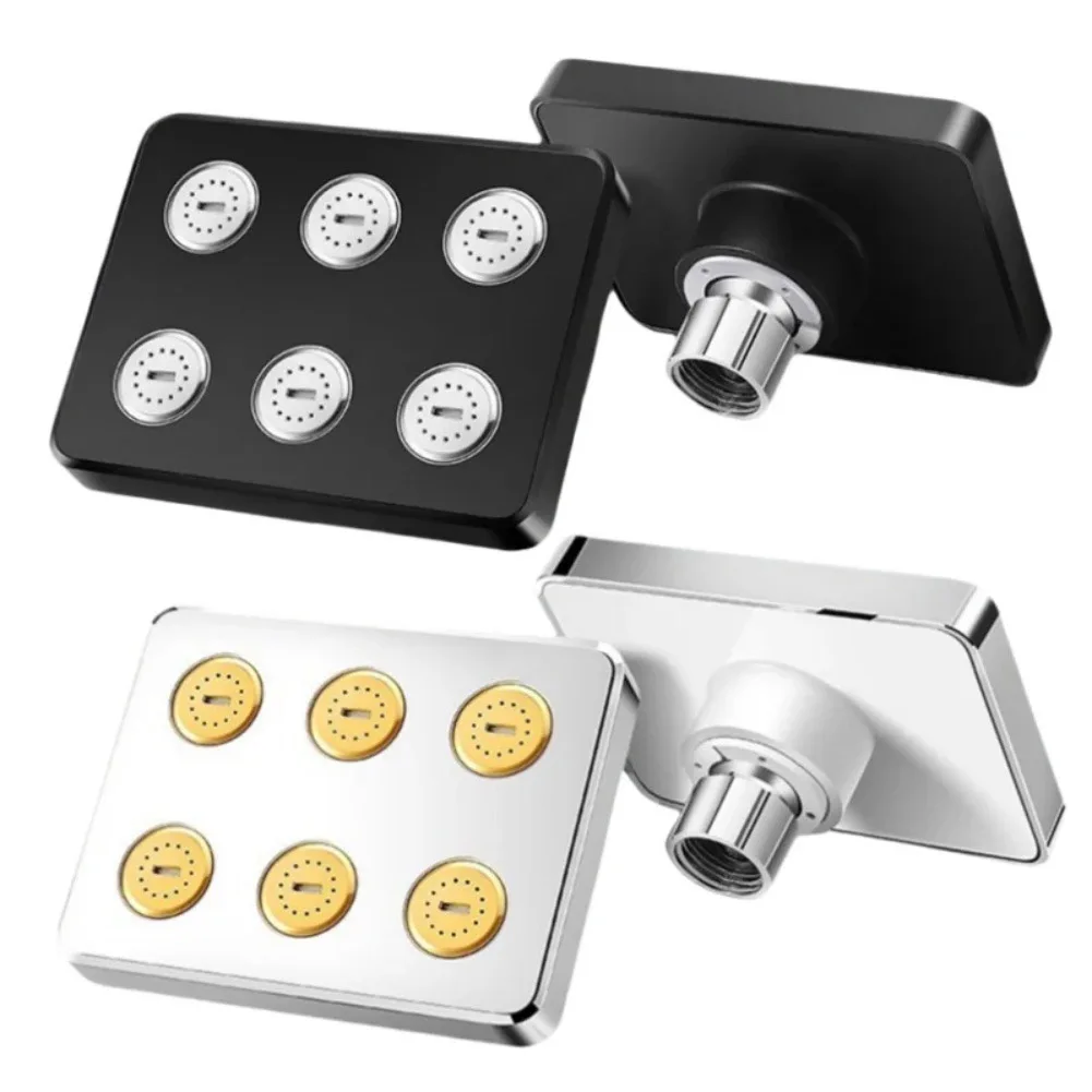 

Adjustable Shower Spray Anti-Blocking Shower Daily Shower 4-Point Interface Innovative Anti-Blocking Technology For Bathroom