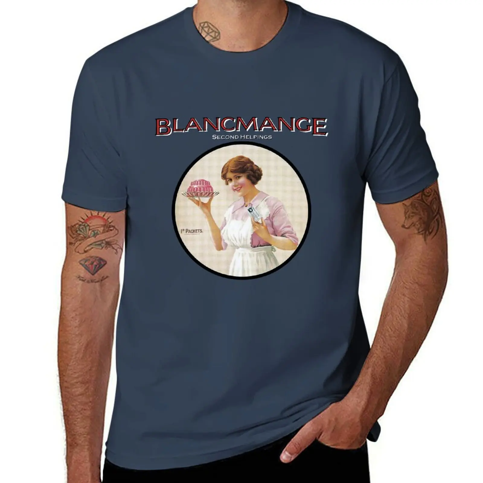 Second Helpings Blancmange T-Shirt Holiday Outdoor T-Shirt