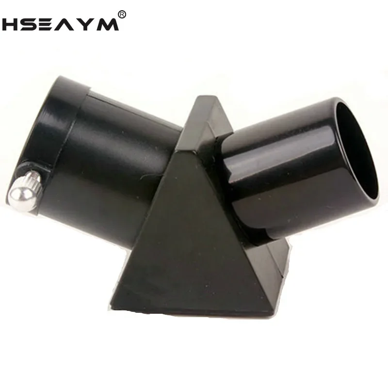 0.965'' 45-Degree Astro Telescope Diagonal Adapter Inverted Image Prism Lens for Astronomical Telescope Eyepiece