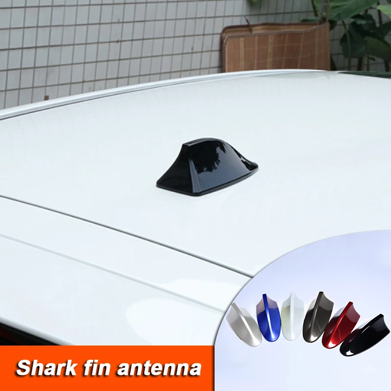 

Car Shark Fin Antenna Auto Radio AM/FM Signal Aerials Decoration for Seat Ibiza 6J 6L Suzuki Swift Citroen C4 C3 BMW Mini Cooper