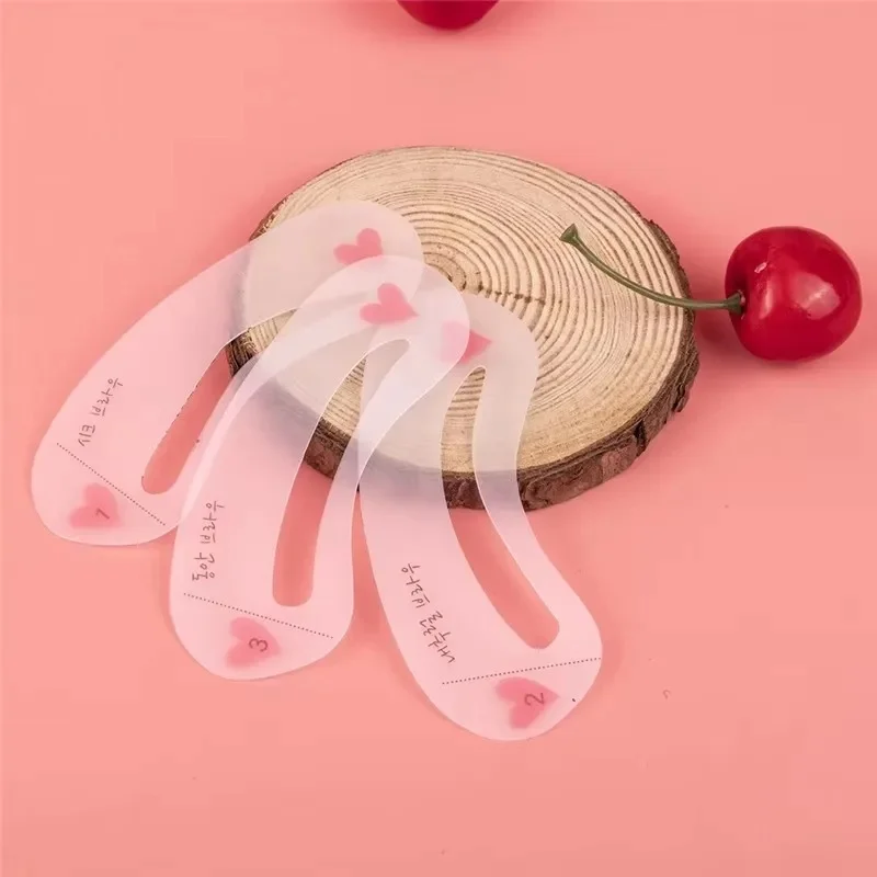 1-9sets Eye Brow Cosmetics Waterproof Long Lasting Easy to Wear Pigment Black Kit Grooming Card Eyebrow Defining Makeup Tools