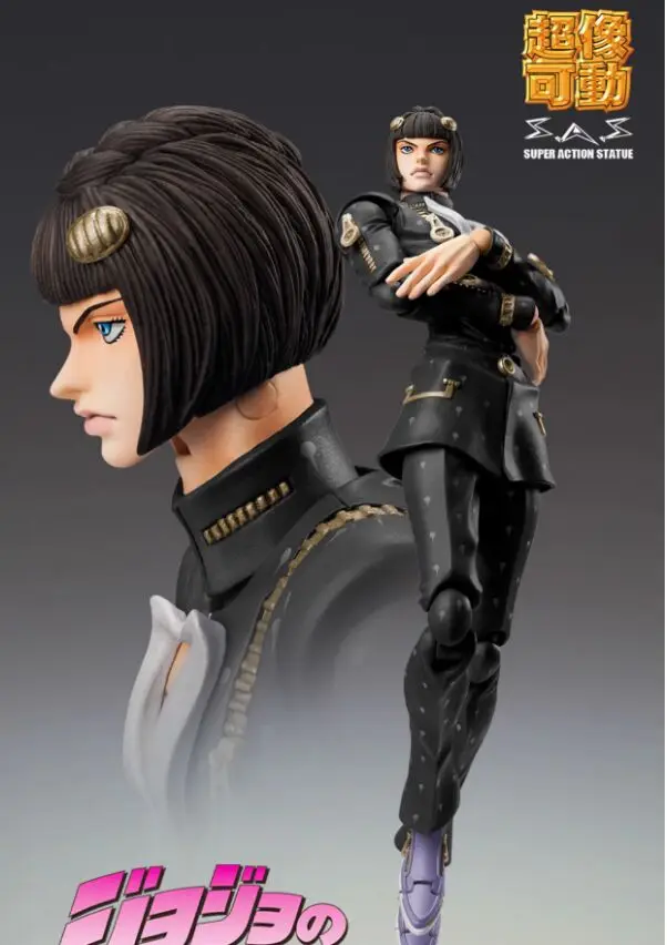 Original Medicos Bruno Bucciarati ver. black  model  bizarre adventure action figure toy