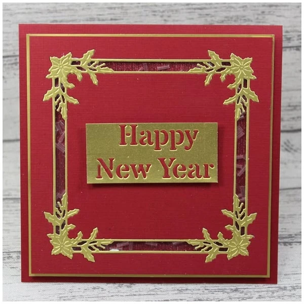 Metal cutting dies Christmas leaf background cut die mold card Scrapbook paper craft knife mould blade punch stencils