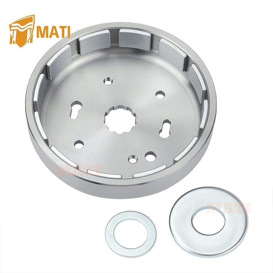 M MATI 45Amp Alternator Flywheel Rotor for FLH FLHP FLHT FLHR FLTR FXDP Electra Glide Road Glide Road King 1997-2005 29999-97B