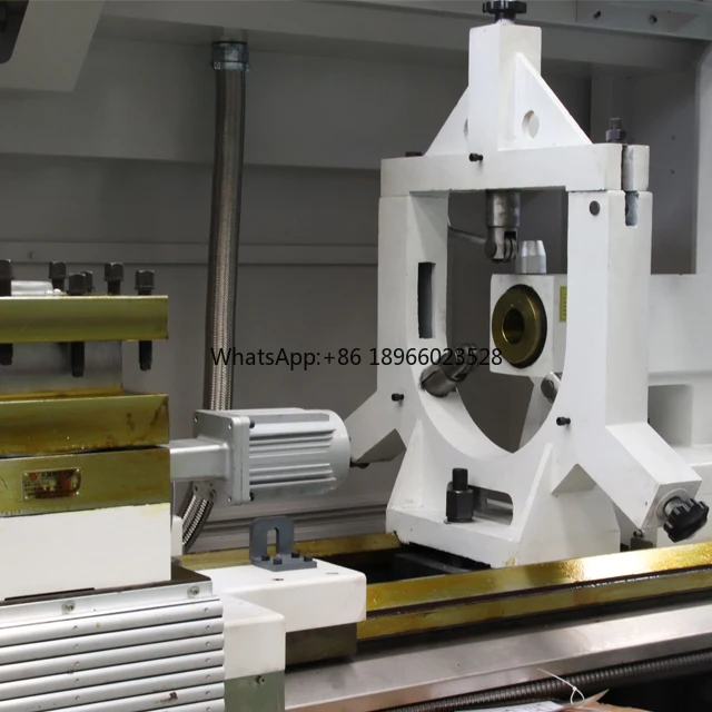 CE Approved Economic automatic cnc new machine GSK cnc lathe QK1335 cnc pipe threading lathe