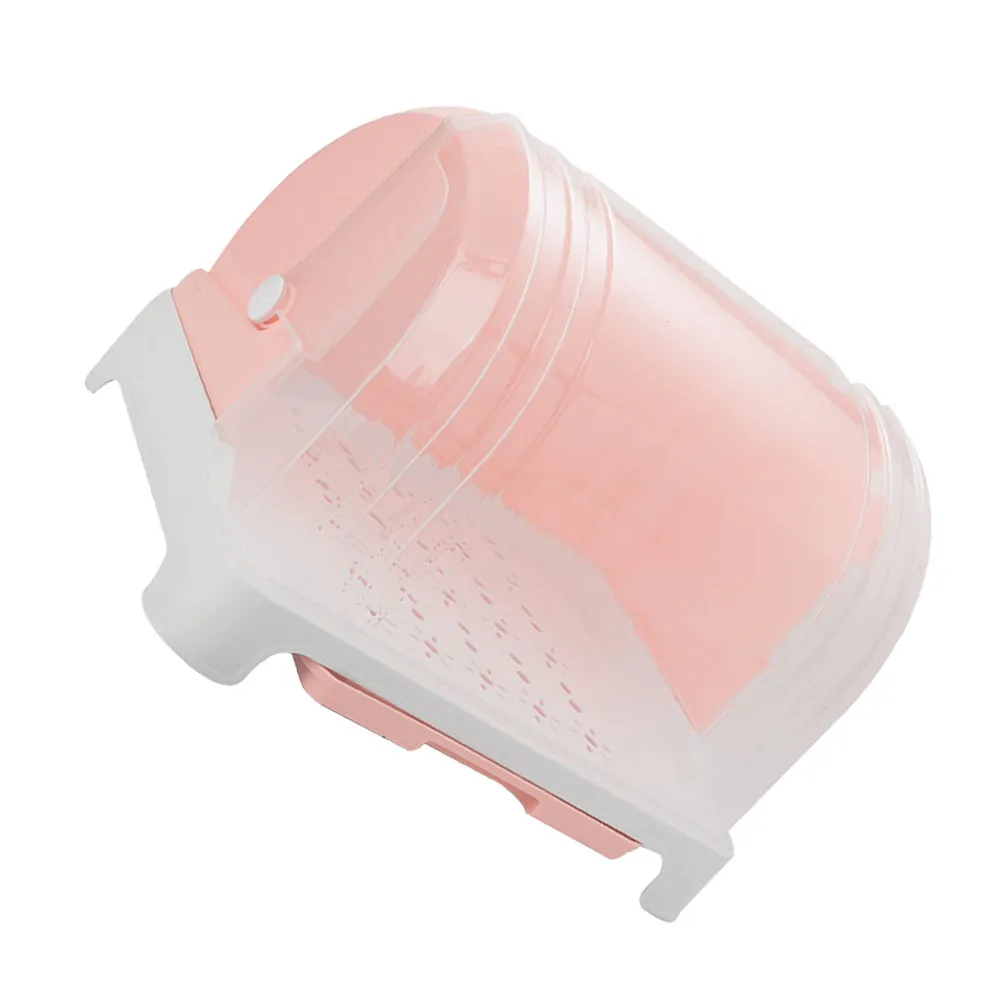 

Nursing Bottle Storage Box with Lid for Cup Plate Dish Drying Rack Organizer Milk Bottles Kitchen Tableware Drying Tray