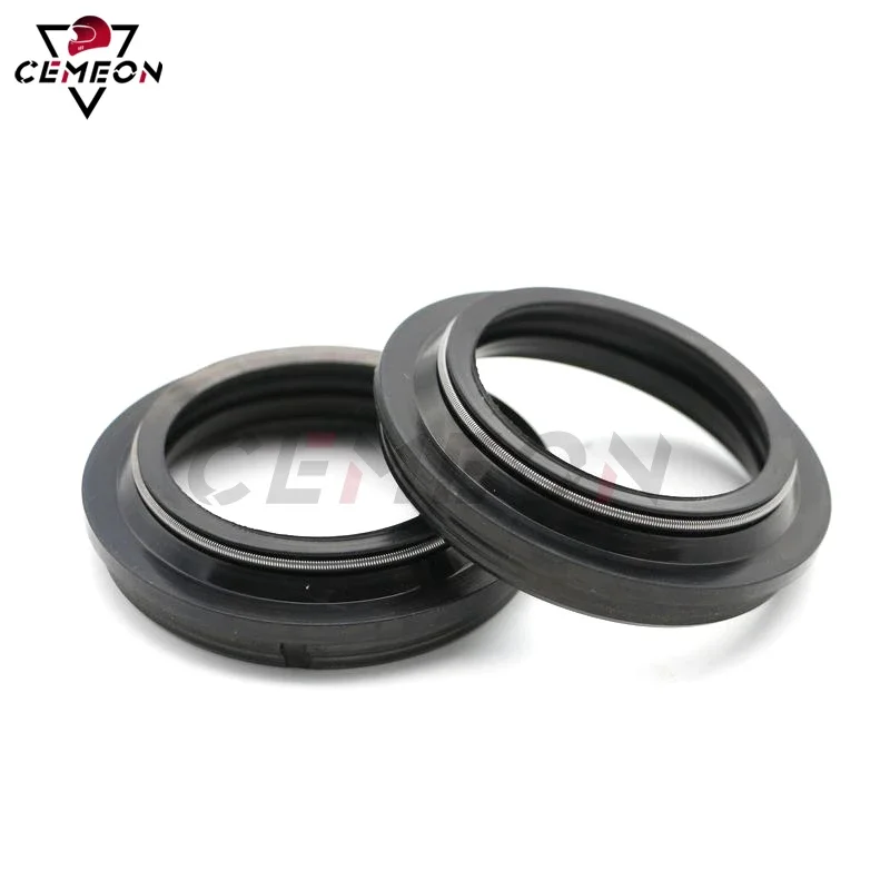 Motorcycle Universal Shock Absorbing Front Fork Oil Seal and Dust Seal 43 X 55 X 9.5