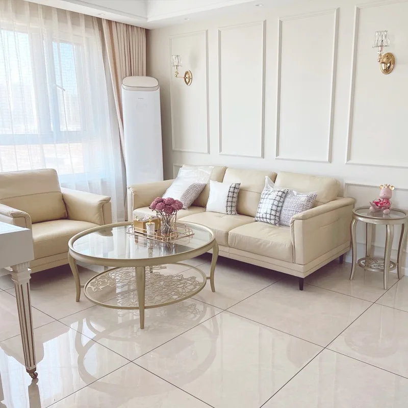 طاولة جانبية فاخرة لغرفة النوم، جمالية لطيفة وفريدة من نوعها، لتوفير المساحة، طاولة جانبية قائمة، خدمة مستديرة، أثاث غرفة المعيشة #3