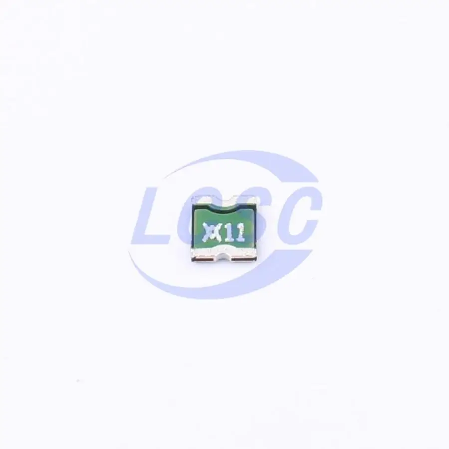 20-100 قطعة/الأصلي MICROSMD110F-2 رمز العلامة 11 بوليمريك PTC إعادة تعيين الصمامات 6 فولت 1.1A Ih SMD 1210 3225 متري مقعر