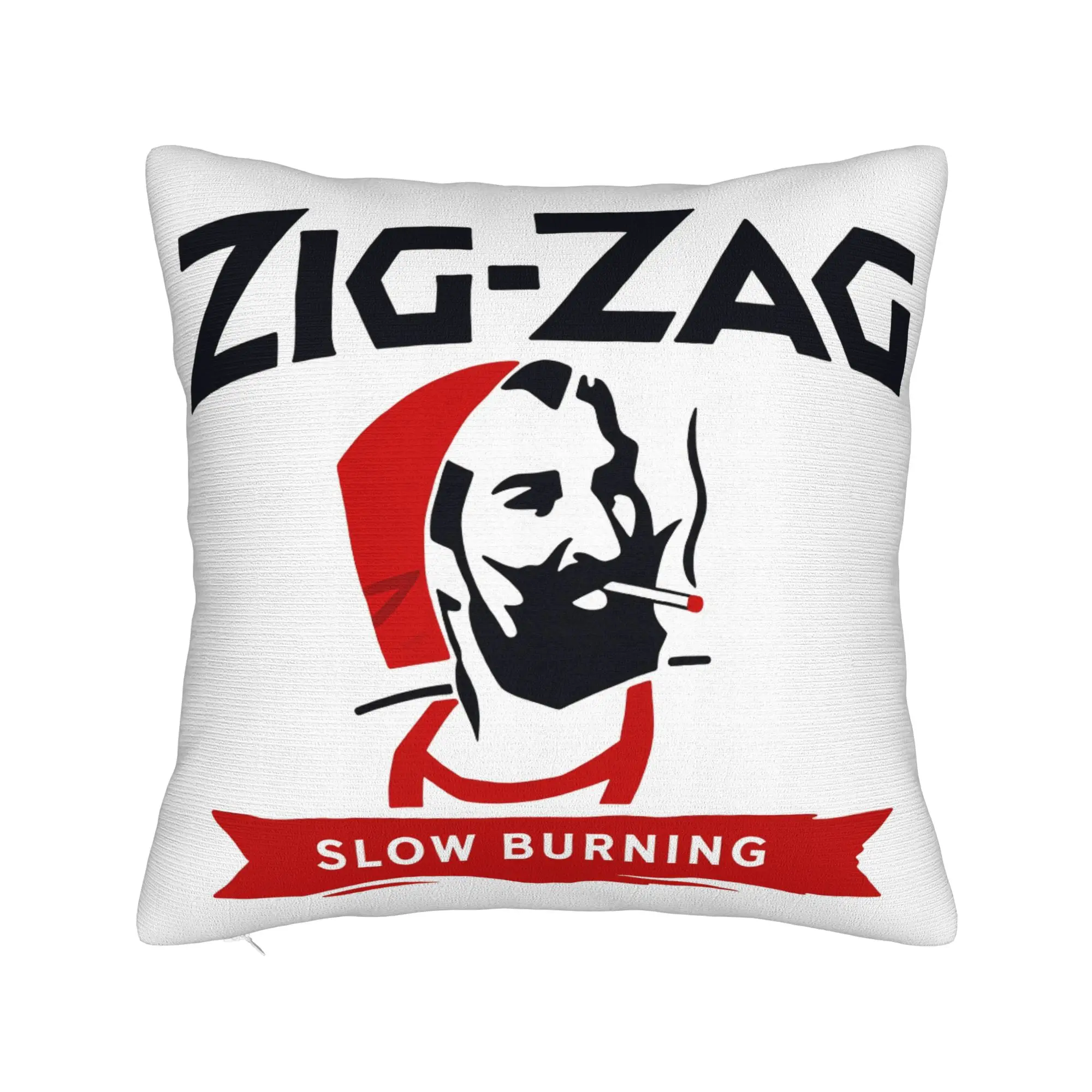 Zigs Zags Pillow Case  Print Pillow Cover For Sofa Bedroom Home Decor Funny Cushion Cover