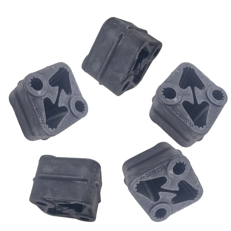 5PCS LR025064 C2C41707 Exhaust Mounting Rubber Spacer For Jaguar XE XF F-PACE  For Land Rover Range Rover Evoque Velar Sport