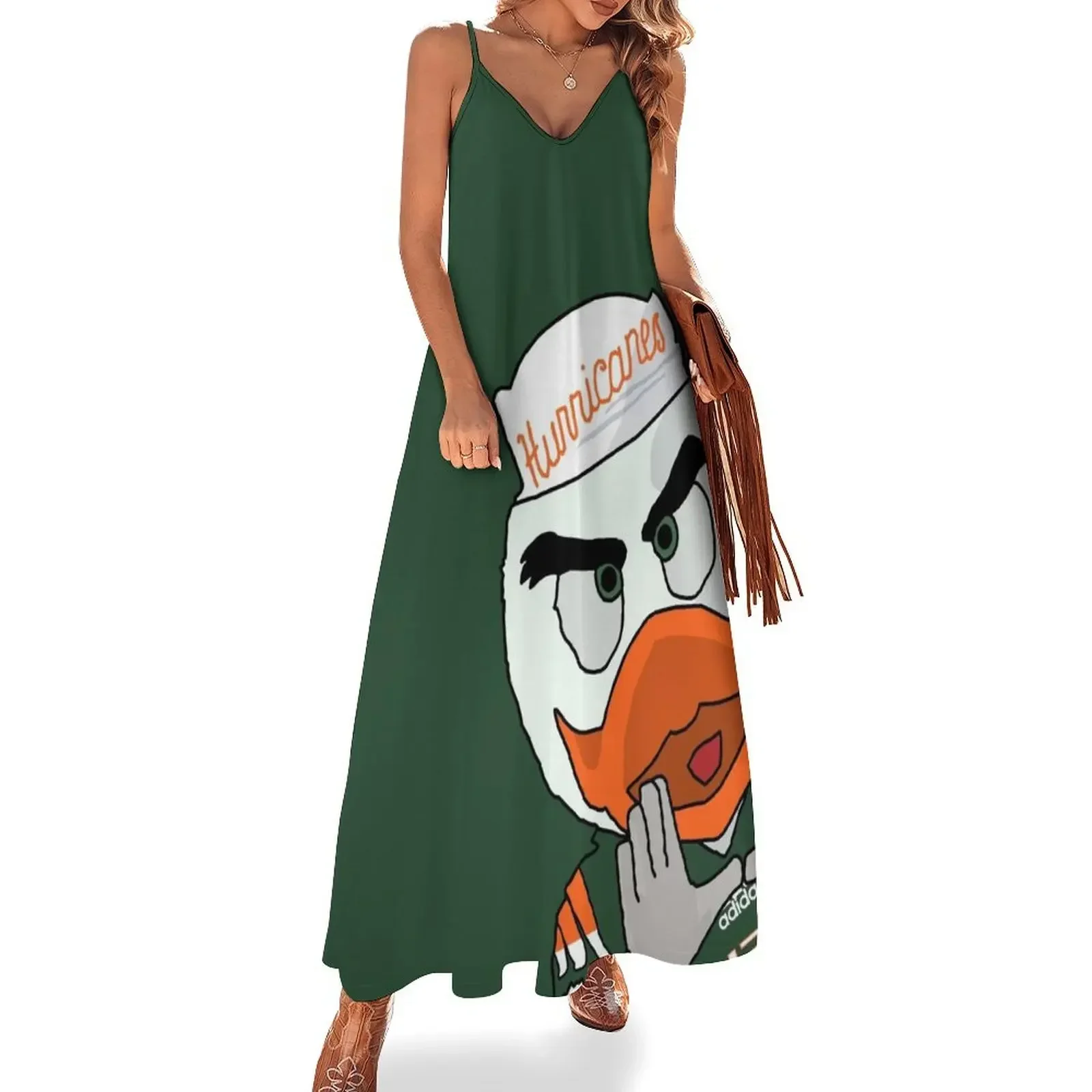 

University of Miami - Sebastian the Ibis Sleeveless Dress Dance dresses Party dresses dress Dress