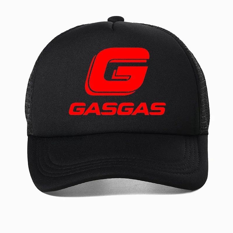 Motorcycles GasGas Motorcycles baseball capmen summer fashion Mesh Breathable Trucker hats Adjustable Snapback hat bone
