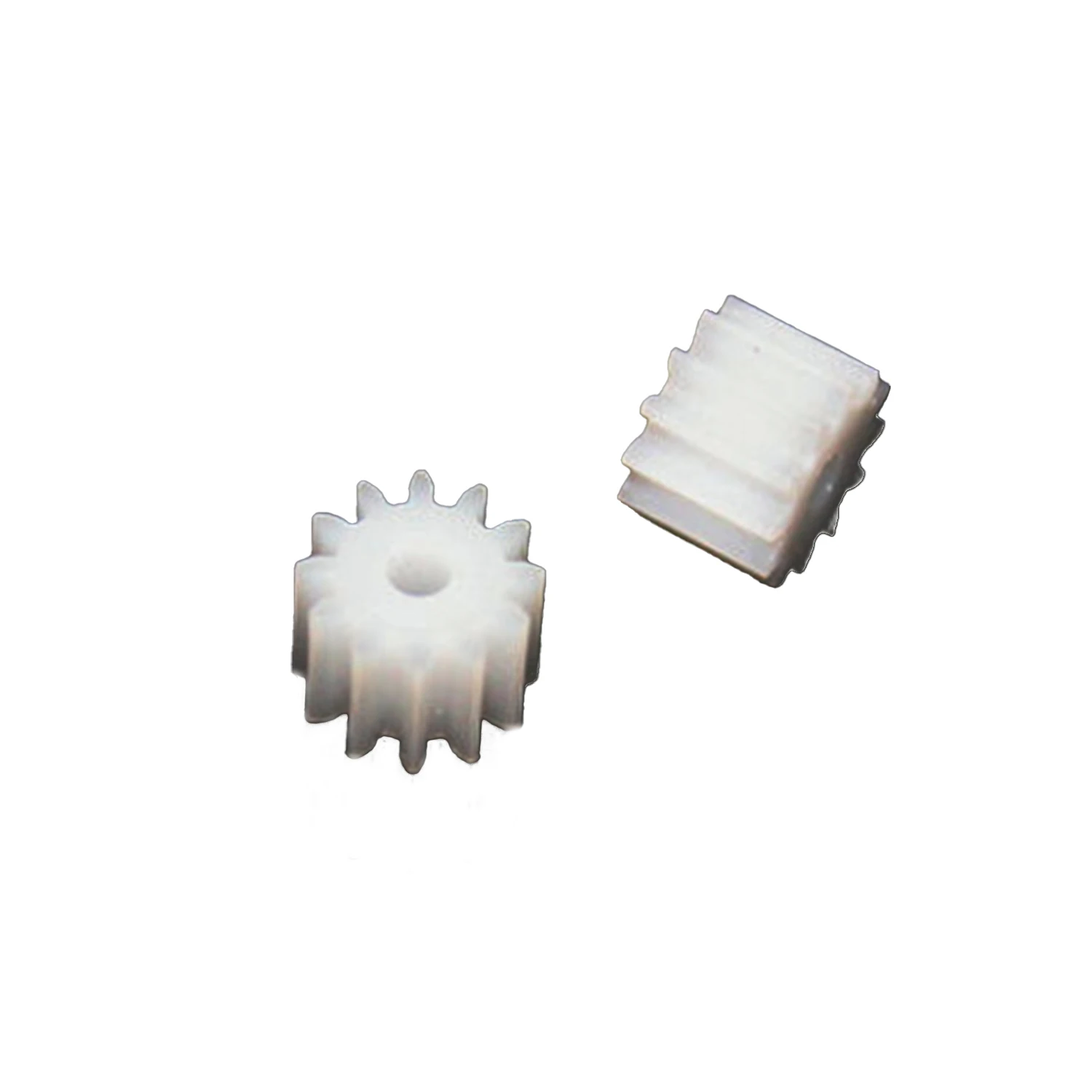 

122A Modulus 0.5 12 Teeth 2mm Shaft Tight Pom Plastic Pinion Gear Toy Model Gear Parts Toy Accessories Z7