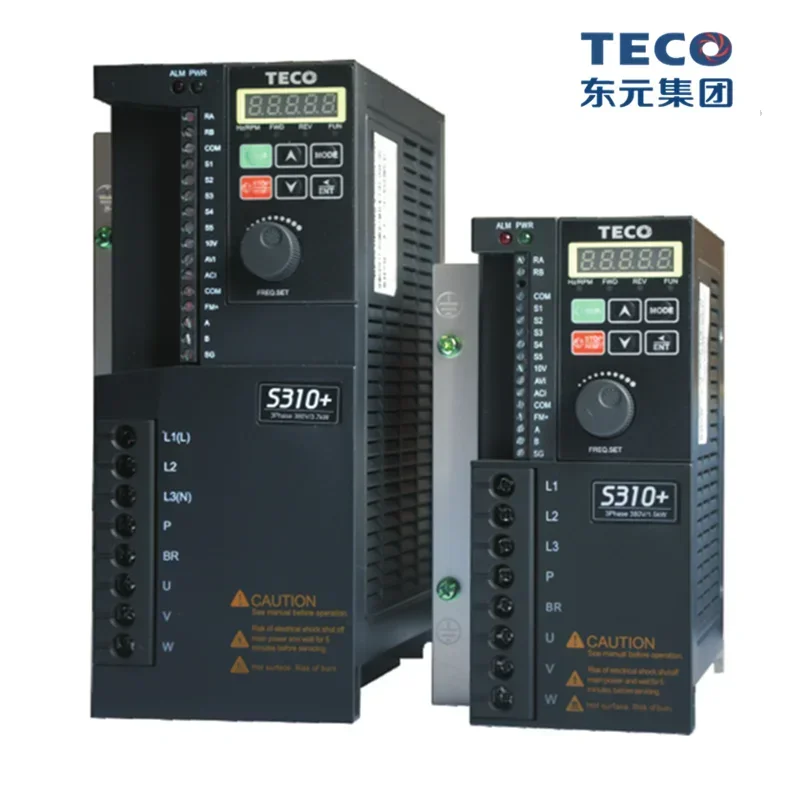 TECO Dongyuan frequency converter S310+-401 2 3 5-H3BCDC three-phase 380V motor speed regulator 2p5h1