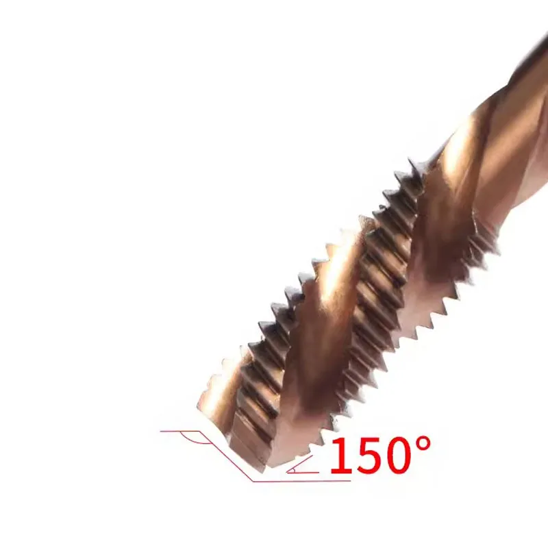 Cobalt Screw Thread Tap Drill Bits HSS-CO M35 Spiral Flute Metric M2-M30 Machine Taps Right Hand For Stainless Steel