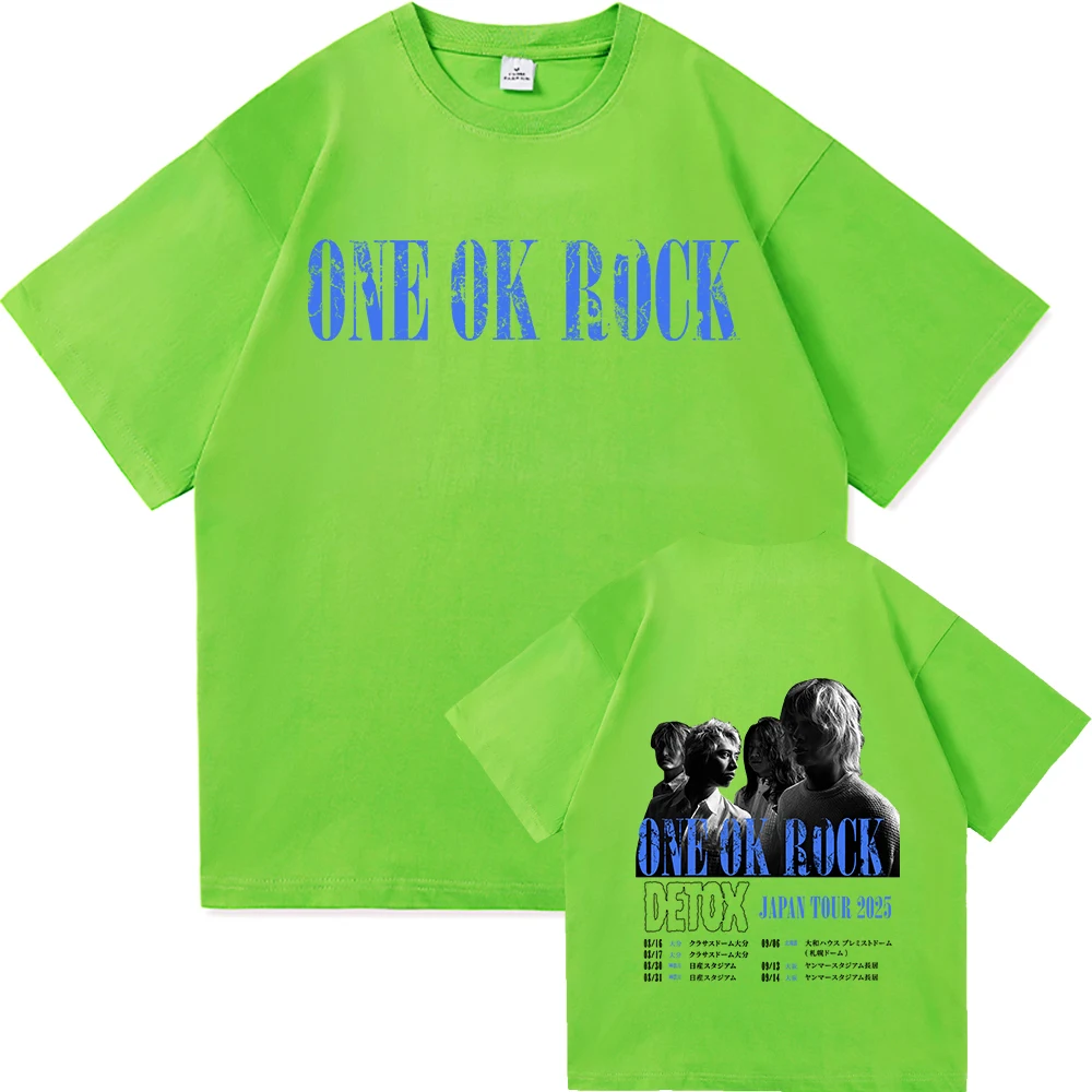 One Ok Rock DETOX Tour 2025 TShirt Fashion Men/women Clothing