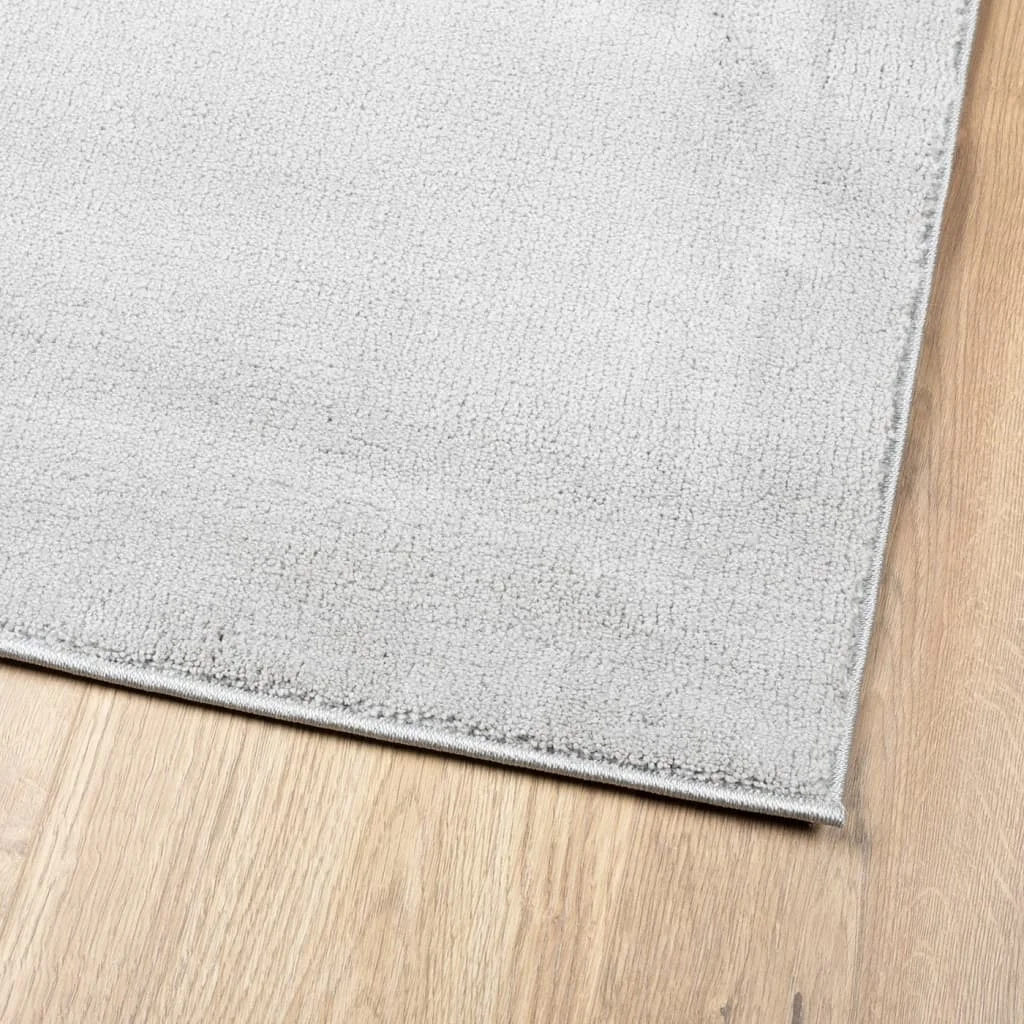 Short fur rug OVIEDO gray 160x230 cm