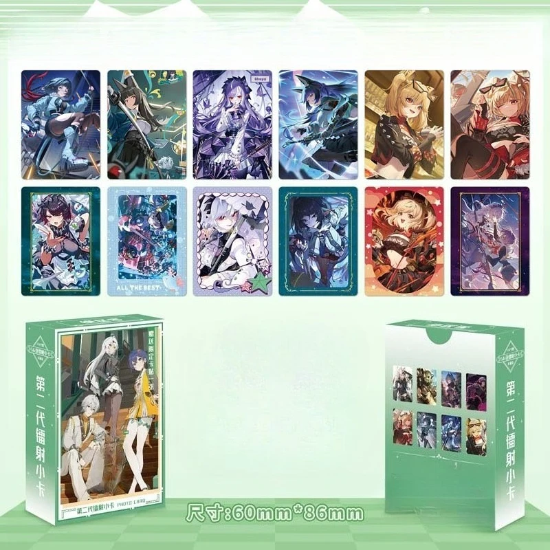 

55pcs Game Anime Zero Character Peripheral Cards Fan Handbooks Material Texture Cosplay Gifts Fan Collection Commemoration
