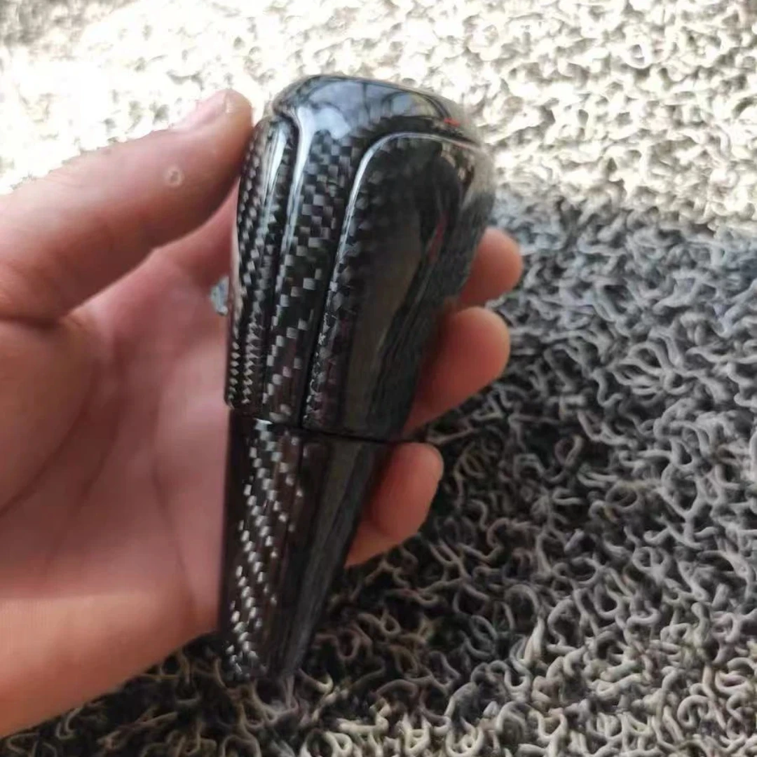 

Ручка переключения передач из настоящего углеродного волокна, замена для Toyota Camry Prado Corolla Verso Crown Highlander RAV4 Land Cruiser Yaris